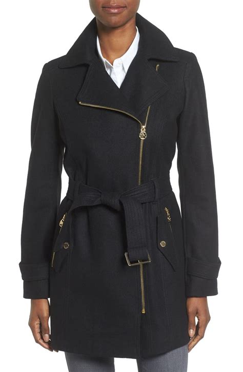 michael kors wool.coat|michael kors ladies padded coats.